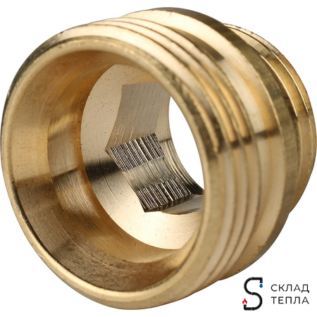 Переходник STOUT для радиаторов с 1/2" на 3/4". Вид 5.