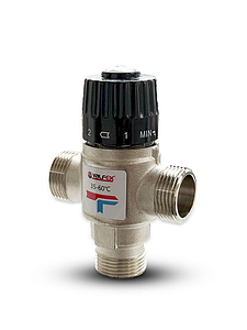 Термостатический смесительный клапан VALFEX - 3/4' НР (35°- 60°C)