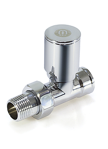Вентиль ручной регулировки прямой 1/2' TIM хромированный