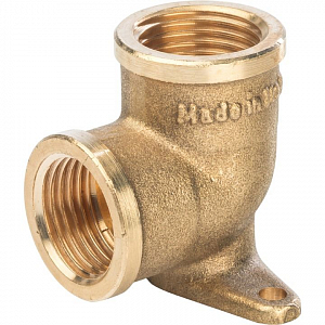 Водорозетка латунная резьбовая STOUT - 1/2'