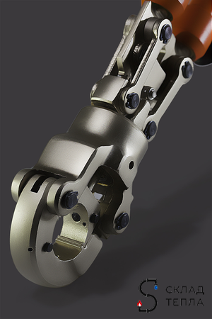 Пресс-клещи с комплектом насадок 16-32 мм TIM (TH профиль). Вид 3.