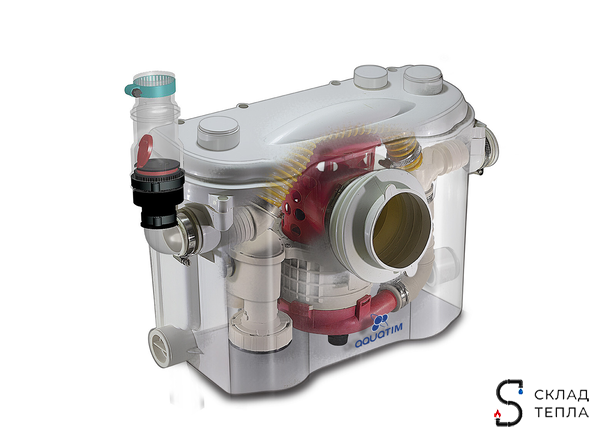 Канализационная насосная установка AM-STP-450. Вид 4.