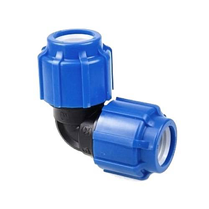 Отвод 90° Valfex - 20- 6 шт. (винтовой, для труб ПНД)