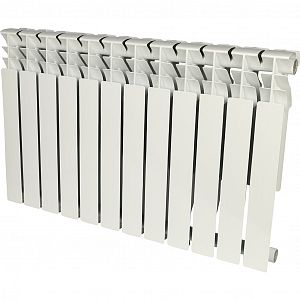 Радиатор алюминиевый ROMMER Plus 500 - 16 секций Радиатор алюминиевый ROMMER Plus 500 - 16 секций