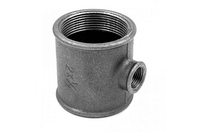 Тройник переходной чугун Ду 40х25 (1 1/2"х1") ВР Fittex PLUS (1шт) Тройник переходной чугун Ду 40х25 (1 1/2'х1') ВР Fittex PLUS (1шт)