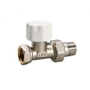 Вентиль термостатический под термоголовку прямой LUXOR Thermo tekna RD 201 - 1/2'