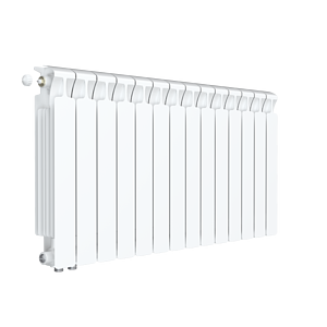 Радиатор биметаллический Rifar Monolit Ventil 500 - 14 секций (подключение нижнее слева)