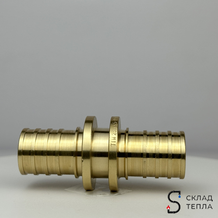 Муфта аксиальная TIM - 16 (для труб из сшитого полиэтилена, 10 шт). Вид 8.