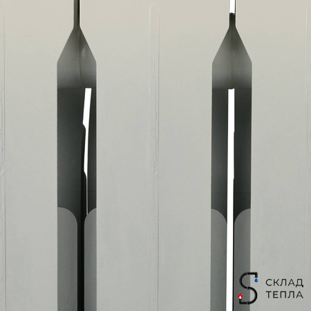 Радиатор алюминиевый GLOBAL ISEO 500 - 16 секций. Вид 9.