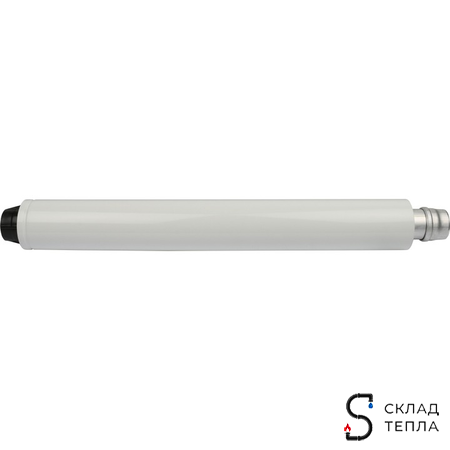 Комплект прохода через стену для коаксиального дымохода STOUT D60/100 мм (универсальный). Вид 3.