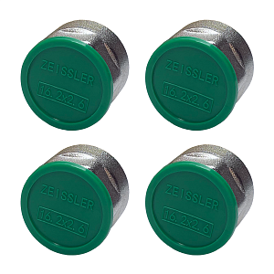 Соединение резьбозажимное Zeissler - 16.2 (2.6) х 3/4' ЕК (для труб из сшитого полиэтилена, 4шт)