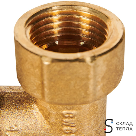 Водорозетка Rommer - 20 x 1/2" (для труб из сшитого полиэтилена). Вид 9.