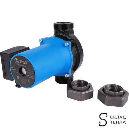 Насос циркуляционный Stout 32-80. Вид 9.