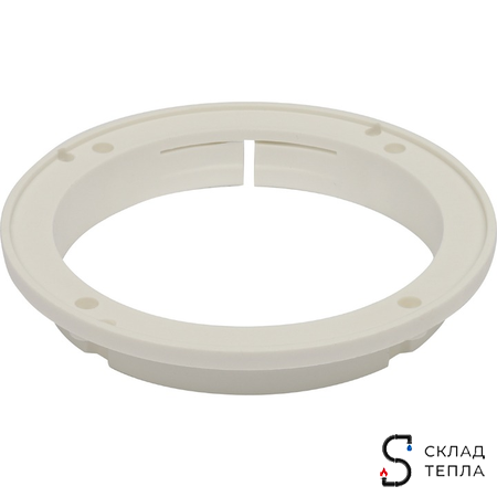 Комплект прохода через стену для коаксиального дымохода STOUT D60/100 мм (универсальный). Вид 13.