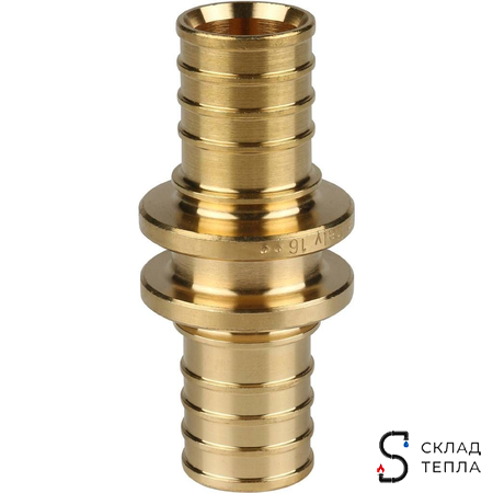 Муфта STOUT - 25  (для труб из сшитого полиэтилена). Вид 6.