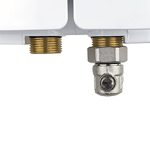 Узел нижнего подключения угловой STOUT - 3/4' (раздельный)