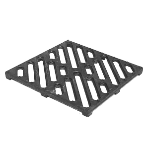 Решетка чугунная щелевая для дождеприемника Gidrolica 300х300