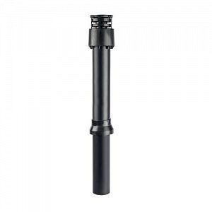 Финальный участок вертикальный для коаксиального дымохода STOUT D60/100 мм (для  конденсац. котла)