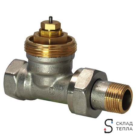 Клапан радиаторный термостатический VDN 115, прямой 1/2". Вид 1.