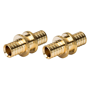 Муфта STOUT - 16  (для труб из сшитого полиэтилена, комплект - 2 шт)