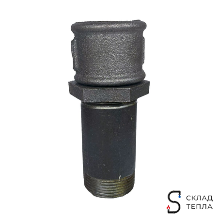 Сгон сталь Ду 40 L=150мм в комплекте ГОСТ 8969-75 КАЗ. Вид 5.