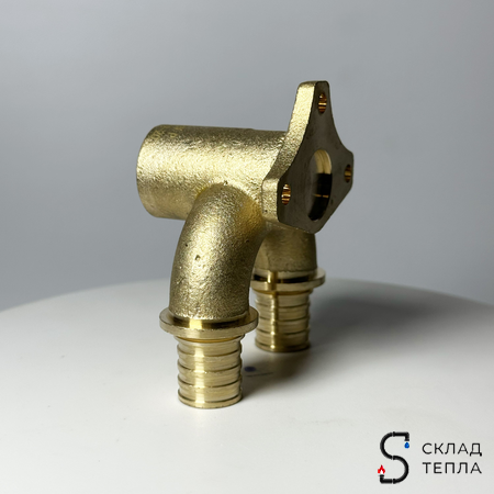 Водорозетка проходная VALFEX - 16 x 1/2" (для труб из сшитого полиэтилена). Вид 16.