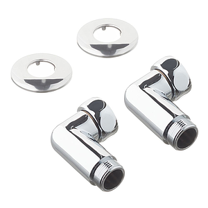 Соединение угловое TIM 1/2' х 1/2' (НГ/НР) для полотенцесушителя (пара)