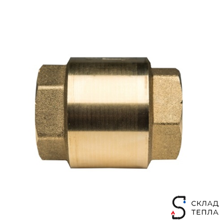 Клапан обратный STOUT - 1 1/4" (ВР/ВР, затвор пластиковый). Вид 1.