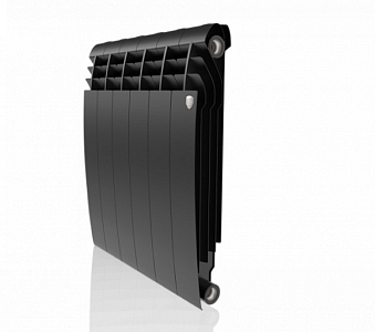 Радиатор алюминиевый Royal Thermo Biliner Alum 500 Noir Sable  - 6 секций