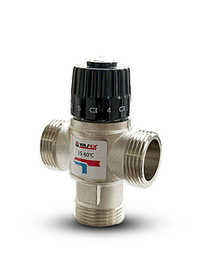 Термостатический смесительный клапан VALFEX - 1' НР (35°- 60°C)