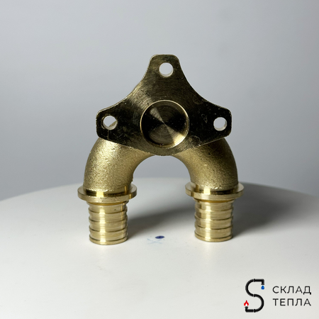 Водорозетка проходная VALFEX - 16 x 1/2" (для труб из сшитого полиэтилена). Вид 21.