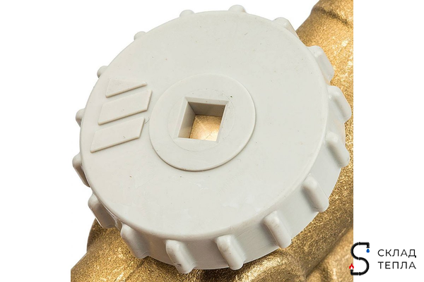 Вентиль балансировочный WATTS SRVOL-IG - 3/4" (ВР/ВР, Ду20, расход 2-16 л/мин, kvs 2.0 м3/ч). Вид 4.