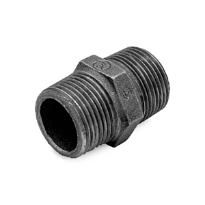 Ниппель прямой чугун Ду 15 (1/2') Fittex PLUS (2шт)