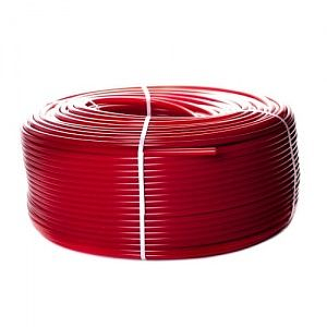 Труба из сшитого полиэтилена STOUT - 20x2,0 (PE-Xa/EVOH, PN8, Tmax 95°C,  бухта 100 м, цвет красный)