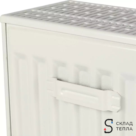 Радиатор стальной KERMI FKO 33 - высота 300 мм, длина 900 мм с боковым подключением. Вид 9.