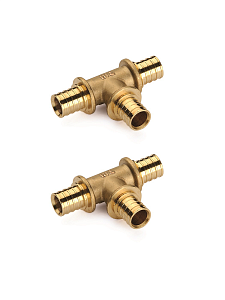 Тройник TIM - 25 (для труб из сшитого полиэтилена, 2шт)