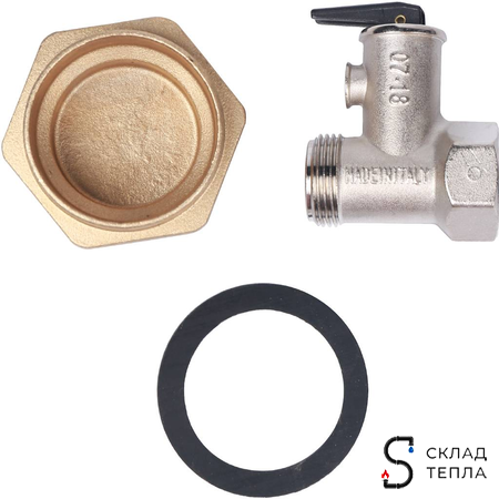 Водонагреватель косвенного нагрева STOUT - 200л (3 кВт). Вид 9.