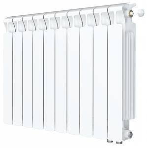 Радиатор биметаллический Rifar Monolit Ventil 500 - 10 секций (подключение нижнее справа)