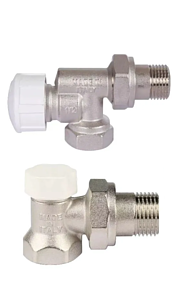 Комплект подключения радиатора STOUT осевой 1/2' (2 клапана)