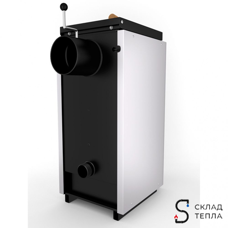 Котел тведотопливный Лемакс Форвард - 20 кВт (стальной). Вид 3.