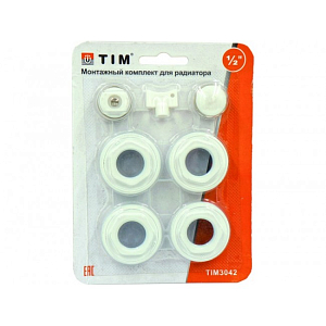 Набор пробок радиаторный без кронштейнов 1/2' (7 предметов)