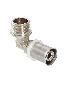 Пресс-отвод с наружной резьбой TIM - 20 x 1/2" (для металлопластиковых труб) 2шт Пресс-отвод с наружной резьбой TIM - 20 x 1/2' (для металлопластиковых труб) 2шт