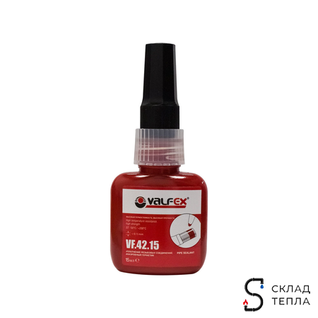 Анаэробный герметик VALFEX «красный» 15+15мл. Вид 1.