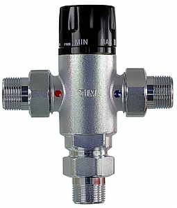 Термостатический смесительный клапан TIM - 3/4' НР (38°- 60°C)