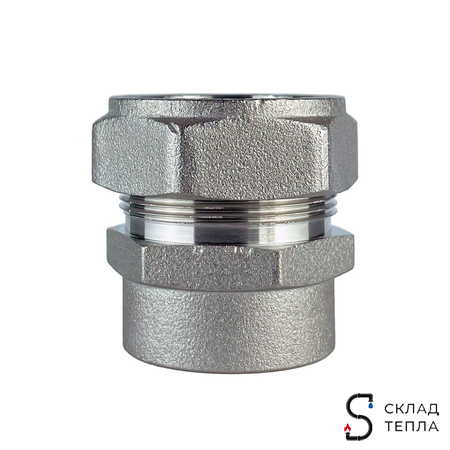 Переход на внутренюю резьбу TIM 20 х 1/2" для гофрированной трубы. Вид 5.