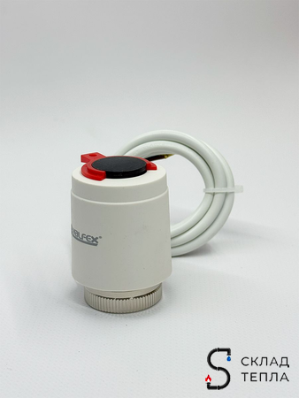 Сервопривод для теплого пола Valfex M30x1.5 нормально закрытый 230В VF.500.NC. Вид 5.