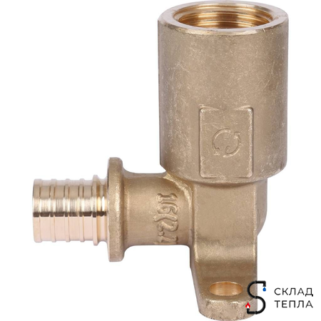 Водорозетка удлиненная STOUT - 16 x 1/2" (для труб из сшитого полиэтилена). Вид 6.