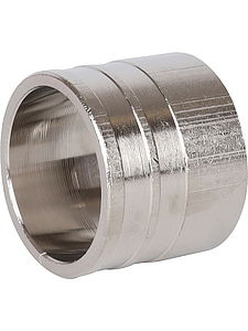 Гильза надвижная никелированная STOUT - 20х2.0 (для труб из сшитого полиэтилена)