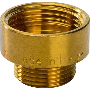 Переходник латунный с внутренней резьбой на наружную STOUT - 1' x 1/2'