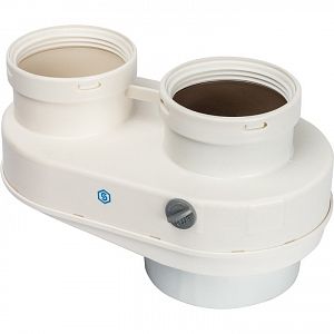 STOUT Элемент дымохода DN80/80 адаптер для подкл. разд. труб (совместимый Baxi ) PP-Ryton STOUT Элемент дымохода DN80/80 адаптер для подкл. разд. труб (совместимый Baxi ) PP-Ryton